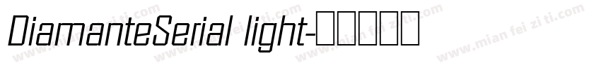 DiamanteSerial light字体转换